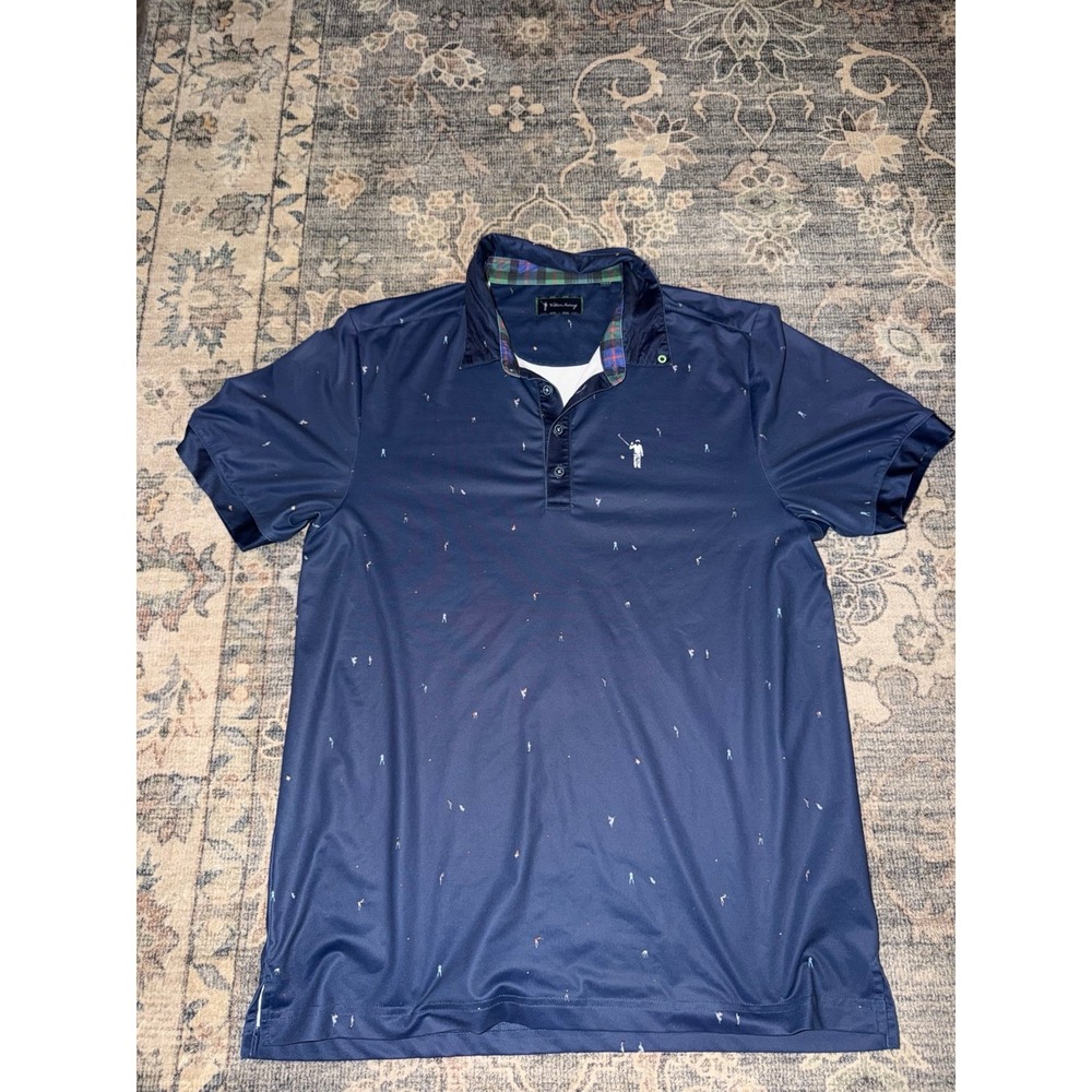 William Murray Golf Polo Blue